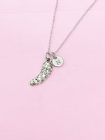 Silver Cucumber Necklace, N774A