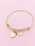 Gold Pink Peach Bracelet, N1236A