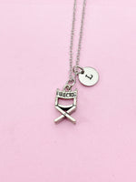 Silver Director Chair Necklace N4929B