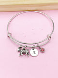 Silver Goat Charm Bracelet, N1320B