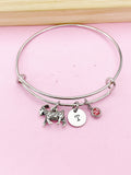 Silver Goat Charm Bracelet, N1320B