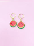 Watermelon Earrings in Gold, N2833A