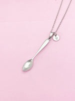 Stainless Steel Kitchen Utensil Spoon Necklace, Personalized Gift, N4192