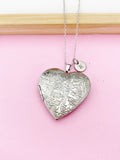 Grandmother Necklace, Grandma Gift, Gift For Grandma, Grandma, Grandma To Be, New Grandma, Heart Locket, N1795