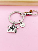 Silver Tools Box Keychain, N693A