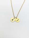 Gold or Silver Trumpet Charm Necklace Music Instrument School Marching Band Gifts, D466