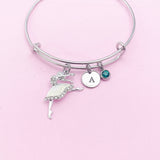 Silver Ballet Dance Bracelet, N227