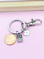 Silver Eggs Carton Charm Necklace, N5698