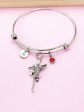 Silver Gecko Wings Charm Bracelet, N5699B