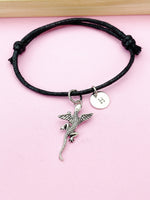 Silver Flying Lizard Charm Bracelet, N5699D