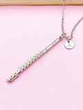 Silver Flute Charm Necklace, N5700A