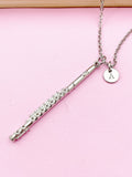 Silver Flute Charm Necklace, N5700A