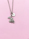 Silver Monkey Orangutan Charm Necklace, N5577A