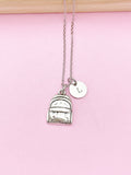Silver Backpack Charm Necklace, N3678