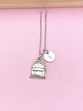 Silver Backpack Charm Necklace, N3678