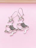 Unicorn Skeleton Earrings, N5146A