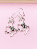 Unicorn Skeleton Earrings, N5146A