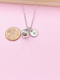 Silver Basketball Charm Necklace, N5001