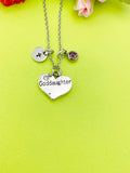 Silver Goddaughter Charm Necklace, N3266