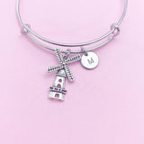 Silver Windmill Charm Bracelet, N5585A