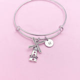 Silver Windmill Charm Bracelet, N5585A