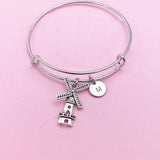 Silver Windmill Charm Bracelet, N5585A