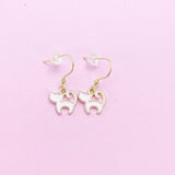 Gold Cute Cat Earrings Gifts, N3007
