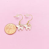 Gold Cute Cat Earrings Gifts, N3007
