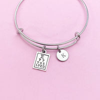 Silver Eye Chart Charm Bracelet, N5706