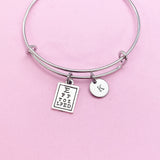 Silver Eye Chart Charm Bracelet, N5706