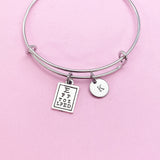 Silver Eye Chart Charm Bracelet, N5706