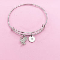 Silver Eagle Charm Bracelet, EN348