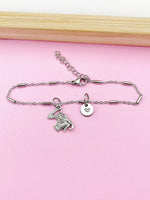 Silver Monkey Orangutan Charm Bracelet, N5577C