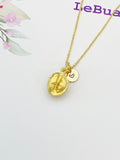 Gold Durian Charm Necklace, N5516