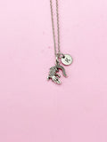 Silver Alligator Necklace, Crocodile Necklace, Conservationist Gifts, N5400