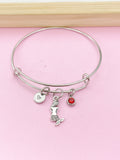 Silver Mermaid Charm Bracelet, N1590B