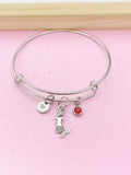 Silver Mermaid Charm Bracelet, N1590B