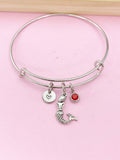 Silver Mermaid Charm Bracelet, Best Christmas Gift for Daughter, N5695A