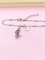Silver Mermaid Charm Bracelet, Christmas Gift for Girlfriends, N5697B