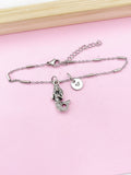 Silver Mermaid Charm Bracelet, Christmas Gift for Girlfriends, N5697B