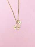 Gold Science Laboratory Beaker Necklace, Chemistry Science Teacher, Researcher Gifts, Scientist Graduation Gifts, N4081A