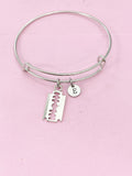 Silver Blade Charm Bracelet, N143A