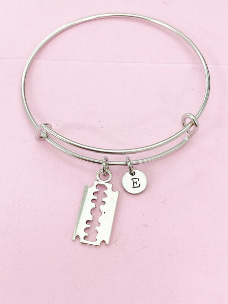 Silver Blade Charm Bracelet, N143A