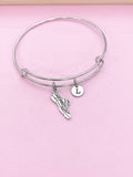 Silver Running Shoe Charm Bracelet, N3008