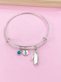 Silver Penguin Charm Bracelet, N570
