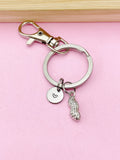 Silver Peanut Charm Keychain, N1435C