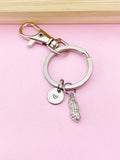 Silver Peanut Charm Keychain, N1435C