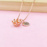 Gold Crown Necklace, N5597B