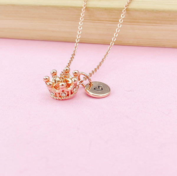 Gold Crown Necklace, N5597B
