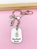 Alto Saxophone Keychain, Sax, Personalized Customized Jewelry, D339